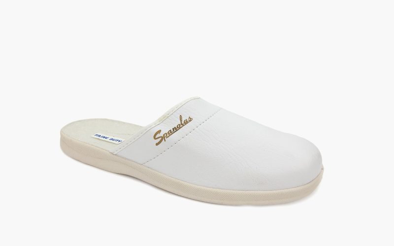 Men's slippers 47/3 white