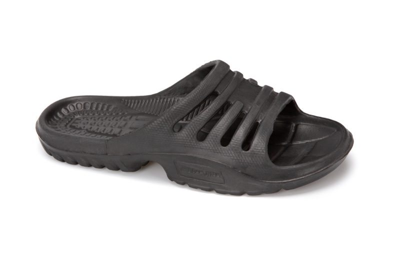 Men's pool slippers (catalog no. 4M-8) black