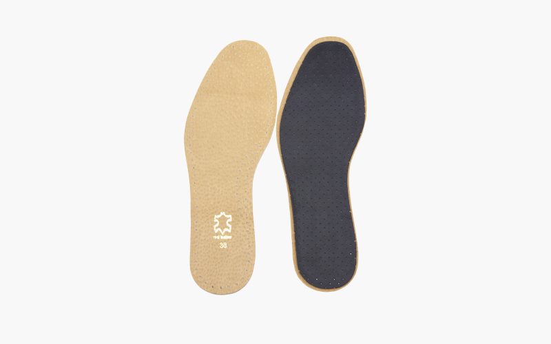 Leather insole + activated carbon (catalog no. D14)