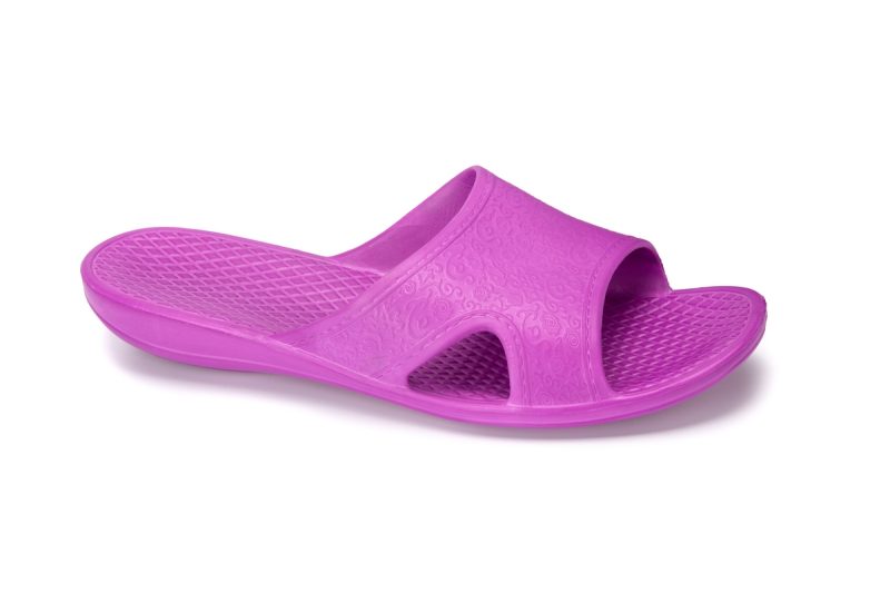 Women's pool slippers (catalog no. 5D pink)