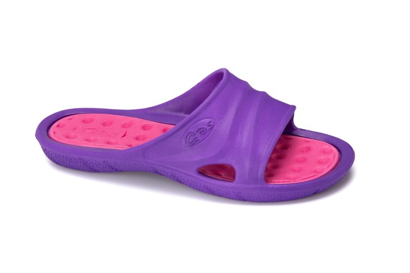 Фиолетовые женские тапочки для бассейна (номер по каталогу PG33L)