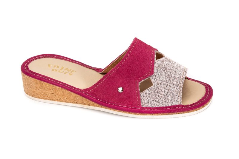 Women's slippers (catalog no. 457 pink)