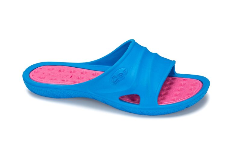 Blue women's pool slippers (catalog no. PG33L)