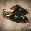 Women's slippers (catalogue number 553 green) pic.4