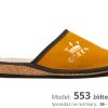 Women's slippers (catalogue number 553 yellow) pic.2