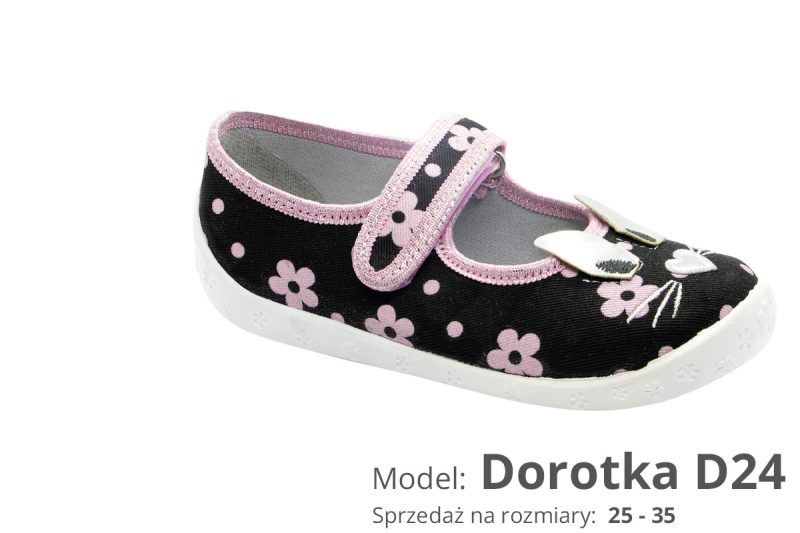 Children's shoes - girls (catalogue number Dorothy D24)