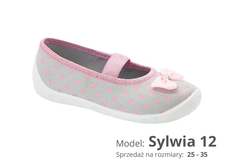 Children's shoes - girls (catalogue number Sylwia 12)