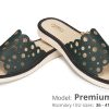 PREMIUM women's leather slippers (cat. no. 03) pic. 3