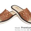 PREMIUM women's leather slippers (cat. no. 04) pic. 3