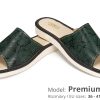 PREMIUM women's leather slippers (cat. no. 08) pic. 3