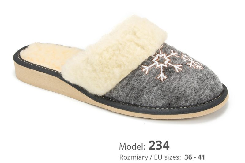 Women's winter slippers (cat. no. 234)