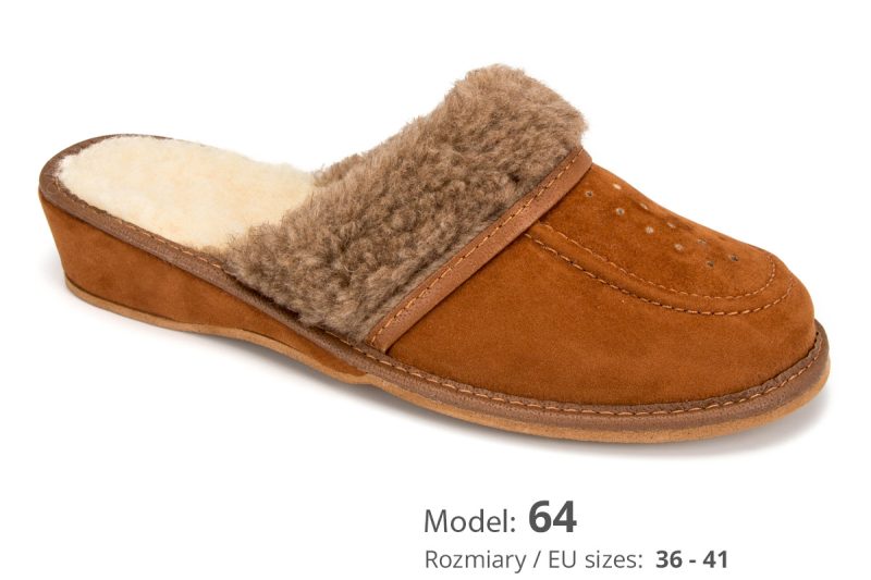 Women's winter slippers (cat. no. 64)